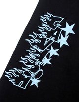 スターロゴプリントスウェットパンツ/STAR LOGO PRINTED SWEAT PANTS BLACK(CV2CFUPA01A)