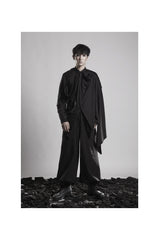 トランスフォーメーションドレープシャツ / TRANCE FORMATION DRAPE SHIRT (2511184035958)