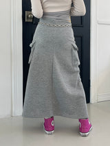 Cargoporket long skirt