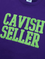 ブークルカレッジスウェットシャツ/BOUCLE COLLEGE SWEATSHIRT PURPLE(CV2CFUM469A)