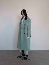 Vintage Sky Wool Coat (6635863048310)
