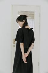 レイヤードリボンワンピース / layered ribbon onepiece black