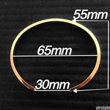 サージカルスチールバングルブレスレット / Surgical Steel Bangle Bracelet 3 COLOR