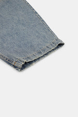 Milano balloon wide denim pants