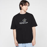 しゃいんオンフラワースマイルショートスリーブT / shine on flower smile short sleeve tee_3color
