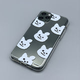 snow pattern jellycase (iphone case) (6638898708598)