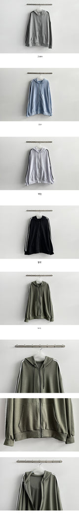 Harpo Coloring Line Hooded Zip-Up