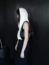 Egg Mini Bag _ Metallic [Black]