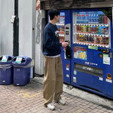 ベーシックコットンピンタックワイドパンツ