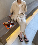 GR コルソンリネンシャツ / GR Colson Linen Shirt (3 colors)