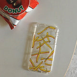 ポテトiPhoneケース/French Fries (iPhone) Jelly Case