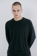 クラシックロゴテリーロングスリーブ / BSR2223FWPO088 CLASSIC LOGO TERRY LONG SLEEVE CHARCOAL