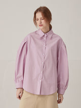 Volume oversized shirts - Lavender (6671604842614)