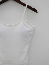 ハードキャップスリーブレストップ/Hard cap sleeveless (3color)