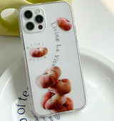 ラビタローカルフードピーチフォーンケース / La Vita Local Food Peach Phone Case