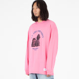 RLLR1101 キャットアンドドッグロングスリーブ/RLLR1101 Cat and Dog Long Sleeve - Pink