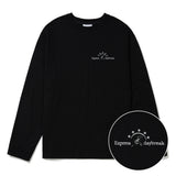 Runboy Overfit Long Sleeve T-shirt [BLACK] (6618530480246)