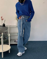 ベルベット ニット Tシャツ / DA Velvet Knit T-shirt (2 colors)