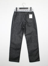 オビオープンデニムパンツ / no.7710 Obi Open Denim Pants