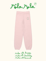 ROLAROLA X SAKI MAKE ALL HAPPY PANTS PINK