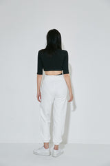 リークロップTシャツ / (9045) Le3 Crop Tee