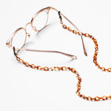 OVAL Eyewear Chain - brown (6598977355894)
