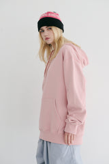 BSRBTステッチパーカー / BSR2223FWPO065 BSRBT STITCH HOODIE LIGHT PINK