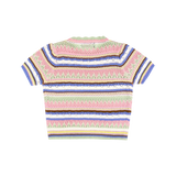 シャストライプセーター/シャSHASHA STRIPE SWEATER