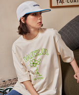 フラワー半袖Tシャツ