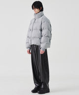 STRING SHORT ECO DOWN JACKET (GRAY)