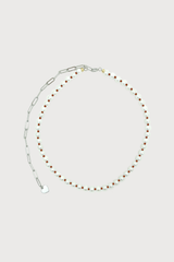 no.217ネックレス / no.217 necklace swarovskipearl orange