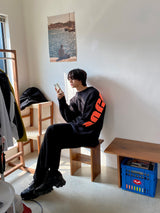 14 Rocket Lettering Round Knit (3color)
