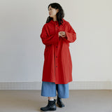 レインコート / unisex rain coat red
