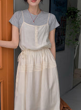 Basic Round Short Sleeve T-shirt (5color)