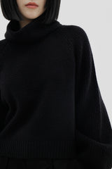 タートルレグランニット/Turtle Leglan Knit (4color)
