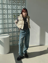 ダイブクロップぺディッドベスト/Dive Crop Padded Vest (3color)