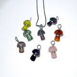 Trippy mushroom necklace.03 (8color)