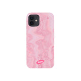 ピンクマーブルスマホハードケース / Pink marble hard case