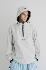 BSMステッチフーデッドアノラックジャケット/BSR2223FWJK078 BSM STRETCH HOODED ANORAK JACKET CREAM