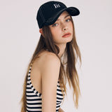 シグネチャーロゴスティッチボールキャップ / SIGNATURE LOGO STITCH BALL CAP (BLACK)