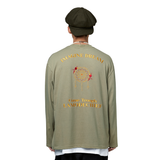 21SS DREAM CATCHER LONG SIEEVES (khaki) (6578197692534)