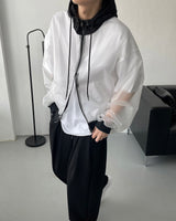 プラスティックミックスジップアップ / OWN Plastic Mix Zip-Up (2 colors)