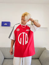 ラグランカラーリング半袖Tシャツ / VENTIQUE Raglan Coloring T-shirt 3color