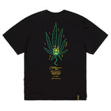 CANABIS OVERSIZED T-SHIRTS OATMEAL / BLACK (6566066061430)