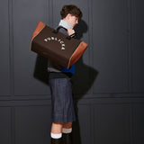 BIG SHOPPER BAG, BROWN (6632609382518)