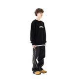 フィリングステーションスウェットシャツ / FILLING STATION SWEAT SHIRTS MSHCR003-BK