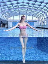 750. パールシャインリボンビキニ / 750. Pearl shine ribbon bikini (pearl pink)