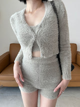 ミンキーカーディガン/Minky Cardigan (4color)