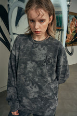 タイダイスウェットシャツ / Tie Dye Sweat Shirt (4573553819766)