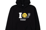 SDFUHD13-BLACK / I AM SMILING SMOKER HOODIE